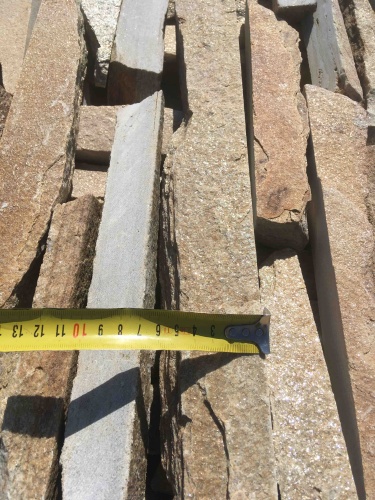 Горбушка златолит золотистый для облицовки купить в Обнинску