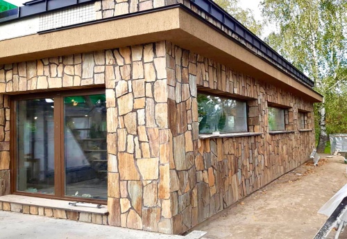 Плитняк кора дерева для фасада купить в Обнинску