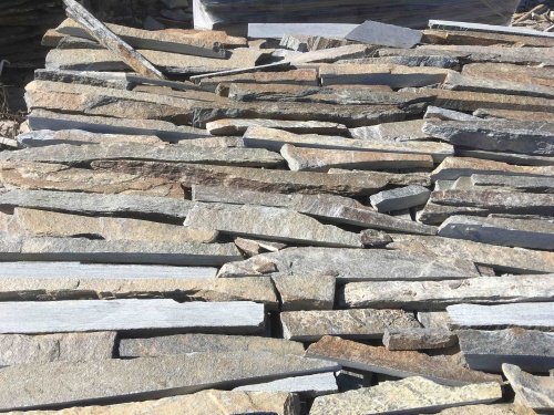 Горбушка златолит мультиколор для облицовки купить в Обнинску