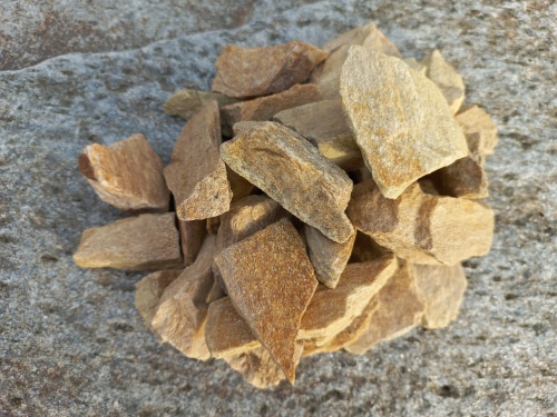 Златолит жёлтый декоративная каменная крошка купить в Обнинску