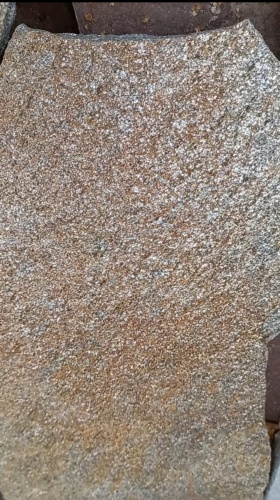 Плитняк златолит серебристый для цоколя, отмостки купить в Обнинску