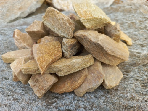 Златолит жёлтый декоративная каменная крошка купить в Обнинску