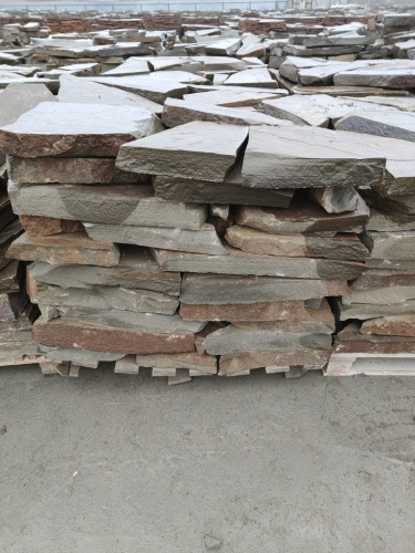 Плитняк песчаник серо-зелёный для мощения 60-65 мм купить в Обнинску